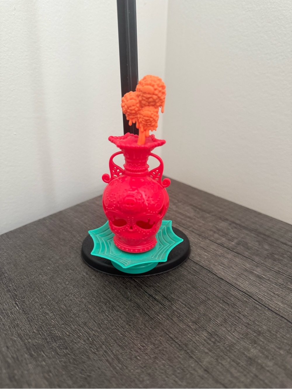 Monster High Skelita Calaveras Art Class Pottery Vase Accessory G1